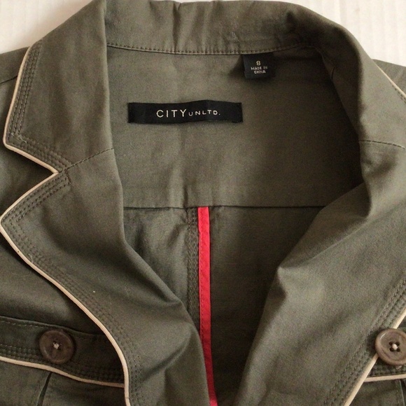 Vintage City unltd. One Button Blazer - Picture 4 of 8